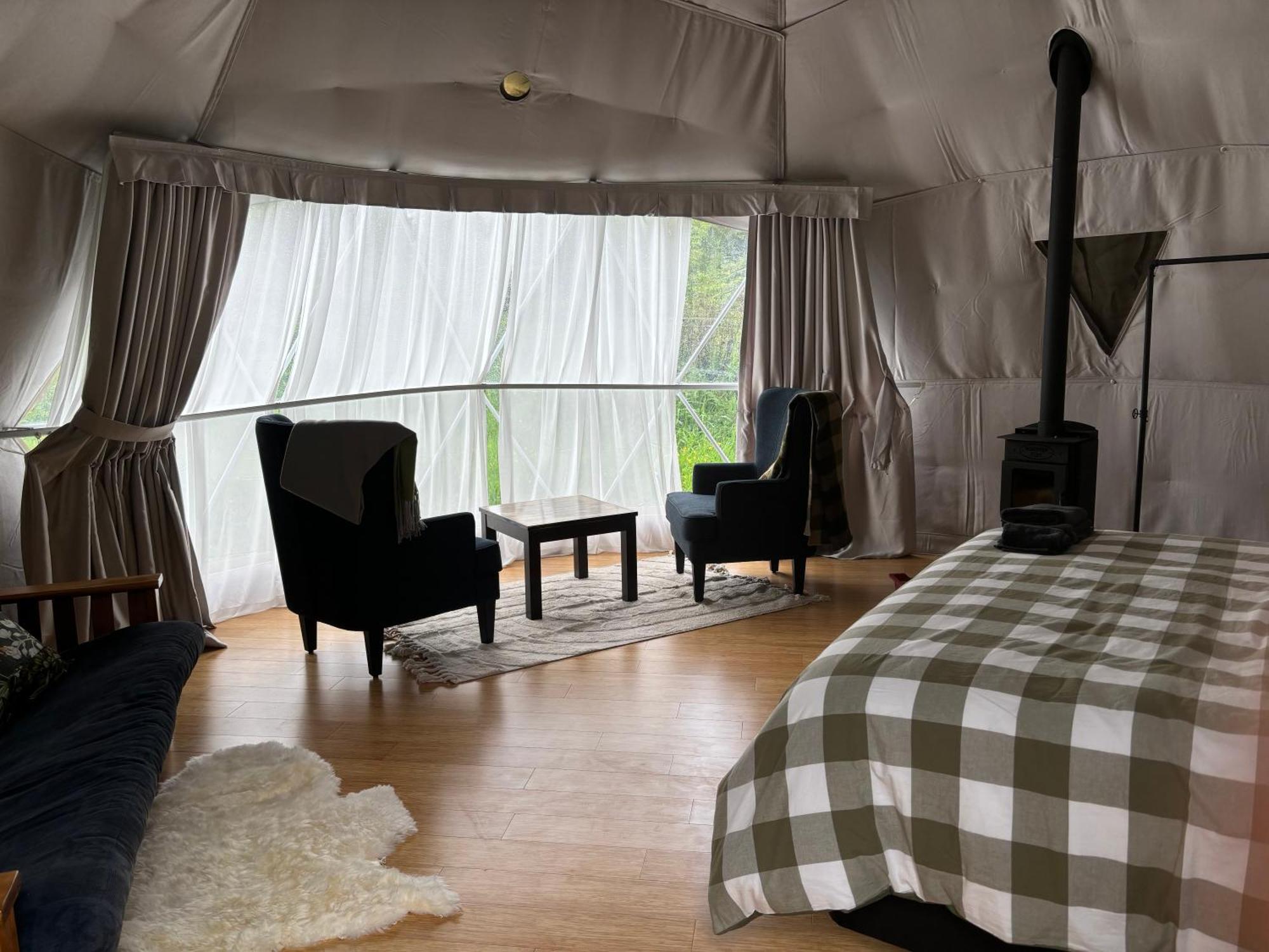 Takahuri Glamping Domes Whanganui Exterior photo