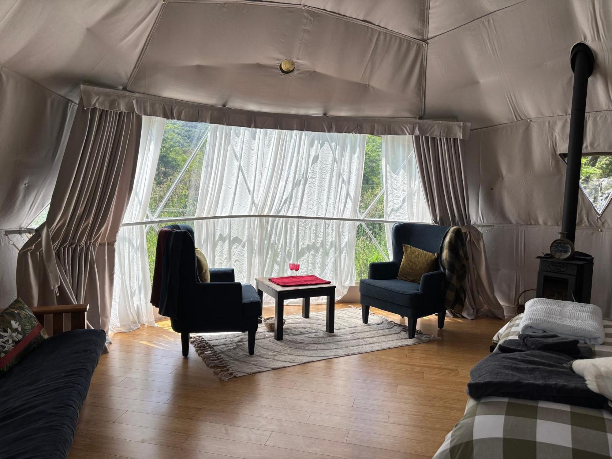 Takahuri Glamping Domes Whanganui Exterior photo